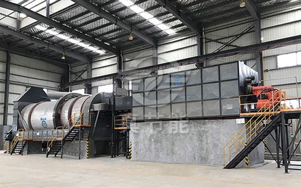 河南糟渣烘干設備安裝現場 河南糟渣烘干設備安裝現場