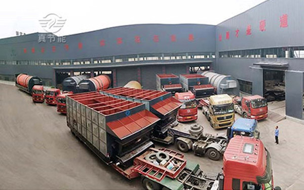 果渣烘干機發貨現場