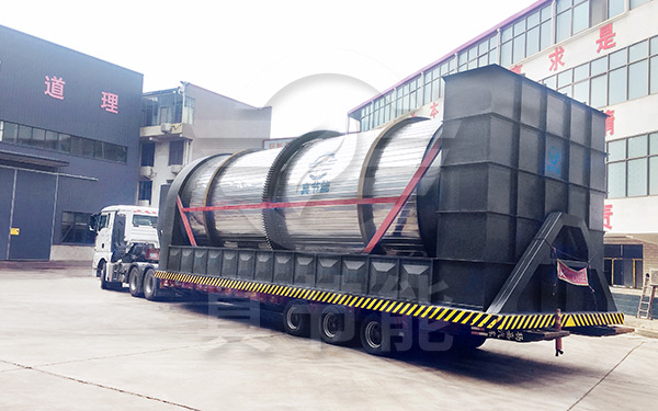 糟渣烘干機運輸發(fā)貨現場 糟渣烘干機運輸發(fā)貨現場