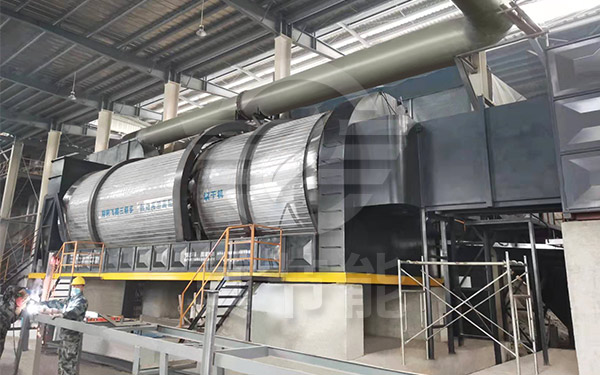 淀粉渣烘干機案例現場 淀粉渣烘干機案例現場