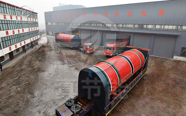 豆渣烘干機運輸現場 豆渣烘干機運輸現場